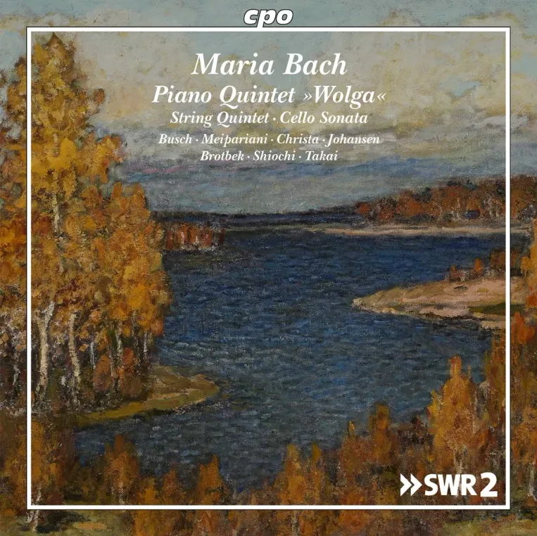 Maria Bach - Wolga Quintet - Busch, Meipariani, Christa, Johannsen, Shiochi ua - CD-Cover