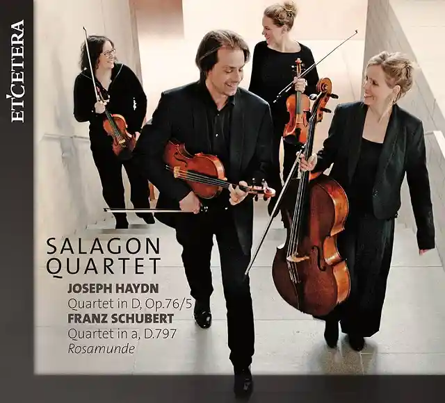 Haydn, Schubert - Streichquartette - Salagon Qartett - CD-Cover