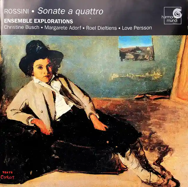 Rossini - Sonate a Quattro - Ensemble Explorations - CD Cover